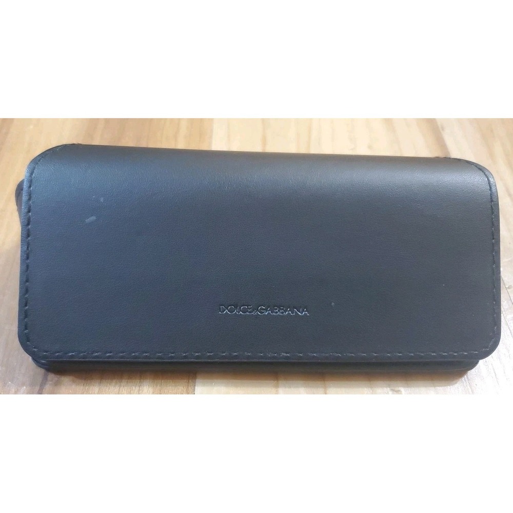 DOLCE & GABBANA BLACK SUNGLASSES EYEGLASSES OPTICAL CASE ONLY w Magnetic Closure